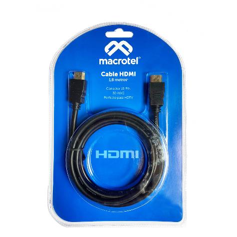 CABLE HDMI 1.8MT